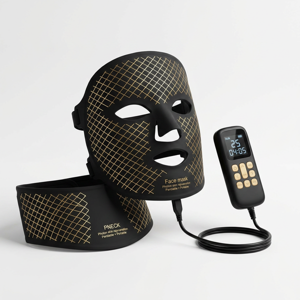 Aurarae Halo+ Pro LED Therapy Mask Set — Studio Shot