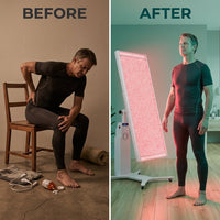 TheraLux Pro Mobility Pane — Before & After